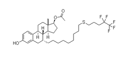 氟维司群中间体（N-2，路线-1） (7a,17b)- 7-[9-[(4,4,5,5,5-五氟戊基)硫]壬基]雌甾-1,3,5(10)-三烯-3,17-二醇 17-醋酸酯