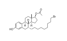 氟维司群中间体(N-3) (7a,17b)- 7-(9-溴壬基)雌甾-1,3,5(10)-三烯-3,17-二醇 17-醋酸酯