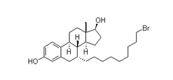 氟维司群中间体（N-2，路线-2） (7a,17b)- 7-(9-溴壬基)雌甾-1,3,5(10)-三烯-3,17-二醇