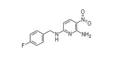 氟吡汀中间体 2-氨基-3-硝基-6-(4-氟苄基氨基)吡啶