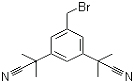 ANASTROZOLE INTERMEDIATE-23,5-Bis(2-cyanoprop-2-yl)benzyl bromide